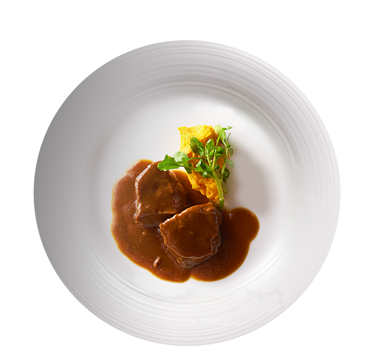 ほほ肉の赤ワイン煮